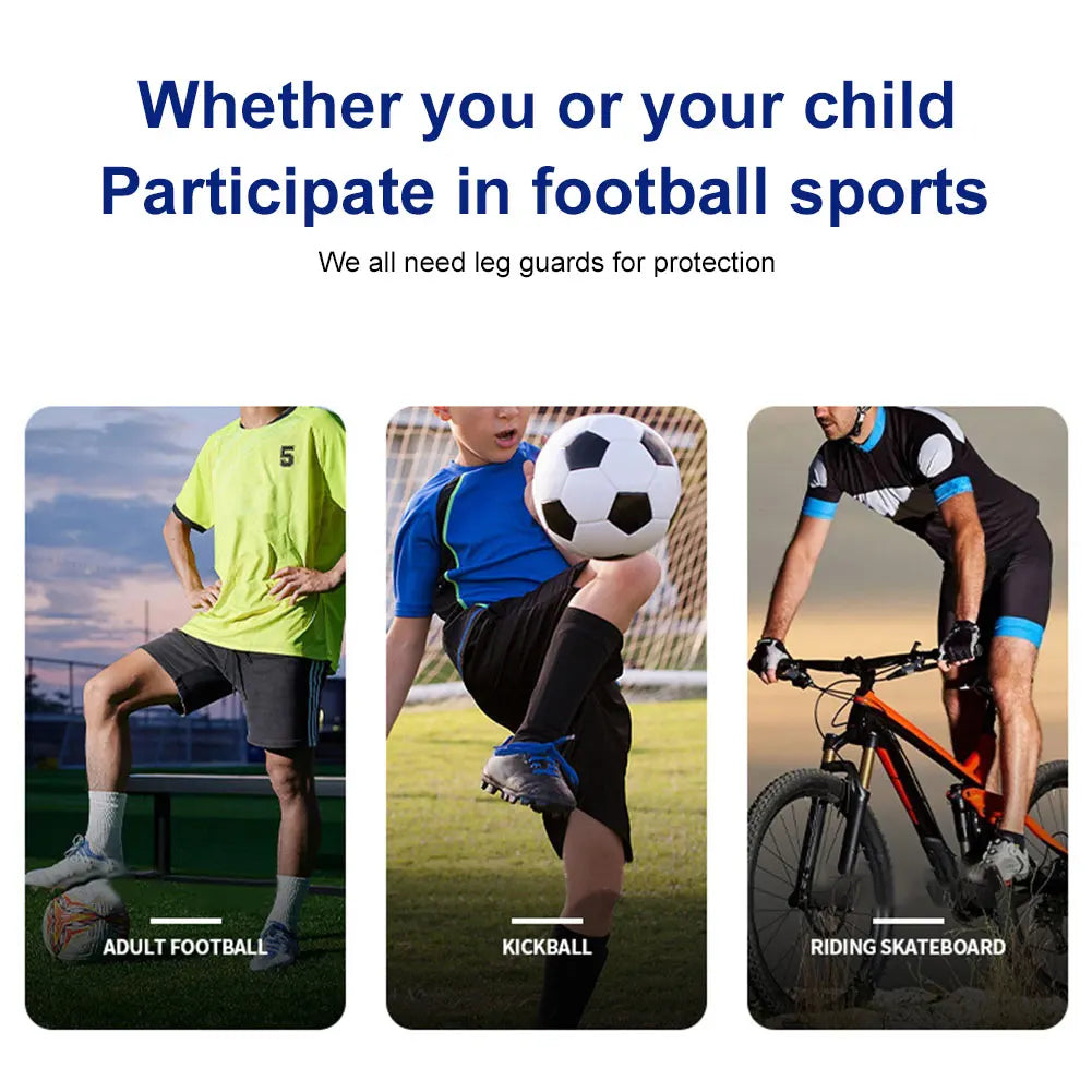 1 Pair Football Shin Pads Lightweight Soccer Miniature Shin Guards Anti-Slip Soccer Extra Mini Shin Guards for Youth and Adults