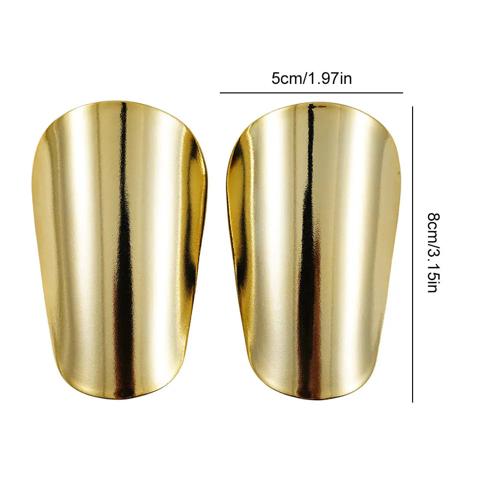 1 Pair Football Shin Pads Lightweight Soccer Miniature Shin Guards Anti-Slip Soccer Extra Mini Shin Guards for Youth and Adults